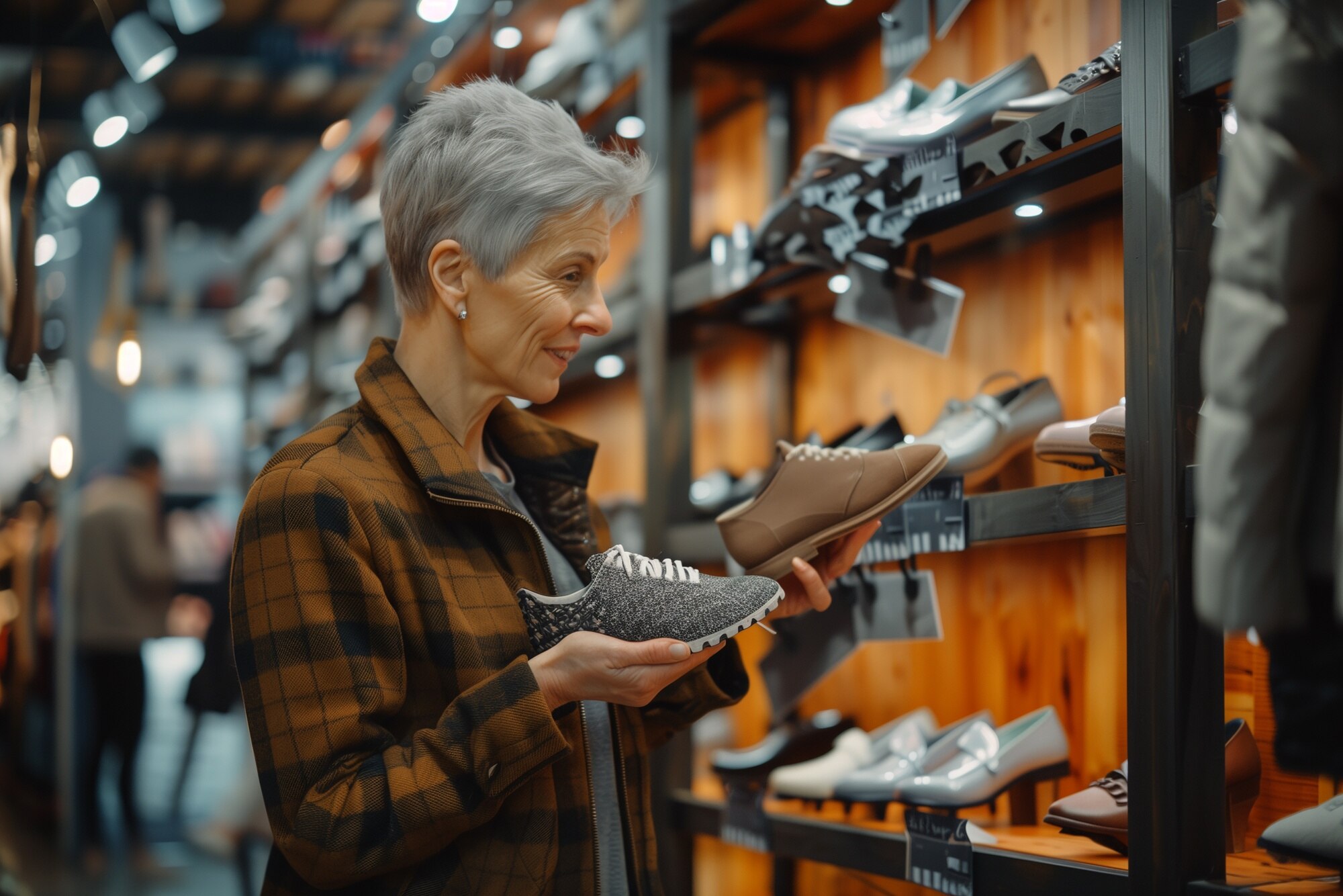 mujeres felizmente comprando o comprando productos consumo dia cliente 23 2151623452